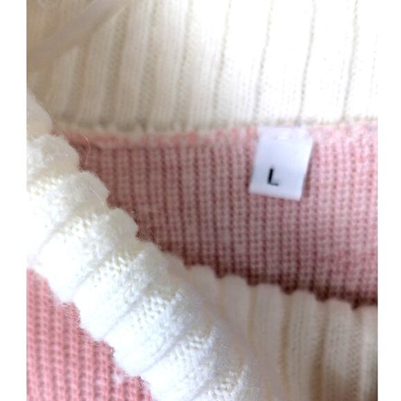 Xmas Sweater 90's Vtge unionlabel Bust 42" CB length 25" Dropped sleeve 21!"VGUC - Picture 5 of 6